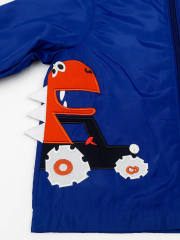 Dino Driver Erkek Çocuk Yağmurluk - Mavi