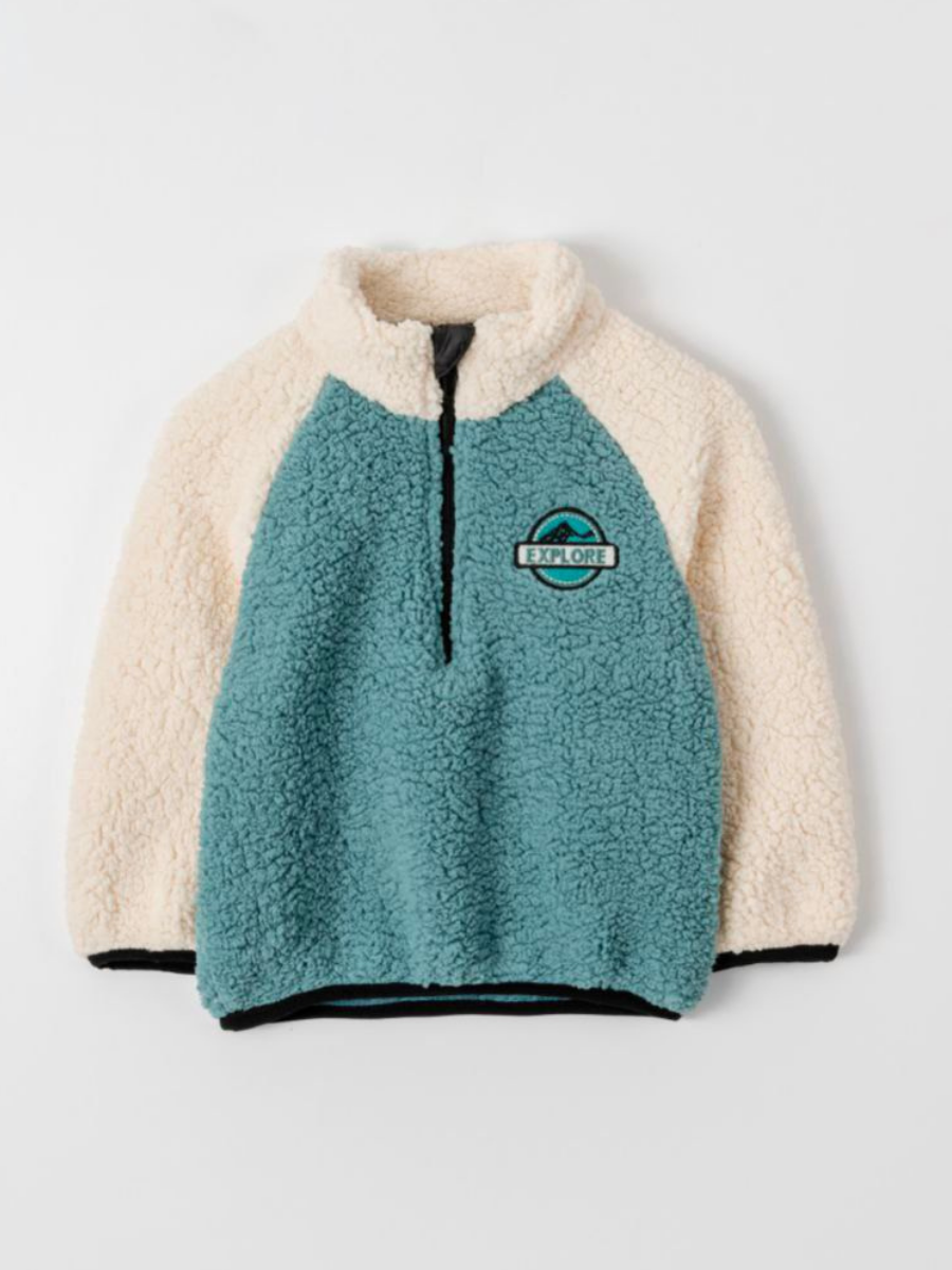 Cozy Climber Erkek Çocuk Polar - Mint