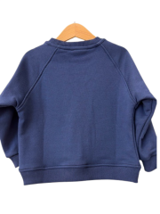 Star Print Unisex Sweatshirt - Lacivert